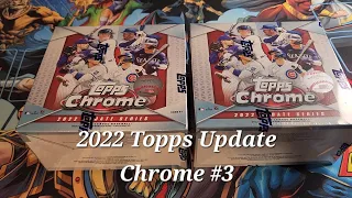 2022 Topps Chrome Update Hobby vs Mega!!  Which is better?  Part 3 of 4.