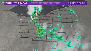Cleveland Weather: More scattered rain chances with warm temps sticking around in Northeast Ohio
