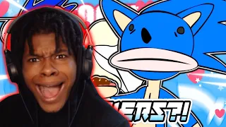 BRO GOT HIS BACK BLOWN OUT BY SONIC!! | Just Give Me Sonic Frontiers!! REACTION