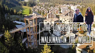 LAAX 4K | The Longest Treetop Walkway In The World | Graubünden