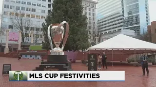 Festivities kick-off around Portland ahead of the 2021 MLS Championship this weekend