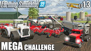 I Bought the Biggest SEEDER on the Market | MEGA Challenge #12 | Farming Simulator 22