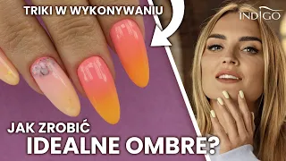 Ombre na paznokciach hybrydowych krok po kroku - jak zrobić? 5 trików na idealne ombre! Indigo Nails