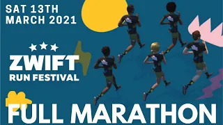 Zwift Run Live - Zwift Run Festival Marathon