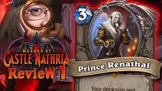 NEW EXPANSION! And a GAMEBREAKING Card!! | Murder at Castle Nathria Review #01 | Hearthstone