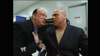 Paul Heyman & The Dudley Boyz & Kurt Angle Backstage Segment! 06/24/2004