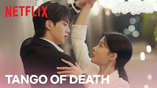 Turning tango dance moves into fight moves | My Demon Ep 4 | Netflix [ENG SUB]