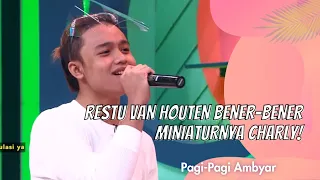 RESTU VAN HOUTEN BENER-BENER MINIATURNYA CHARLY! | PAGI PAGI AMBYAR (17/11/20) P2