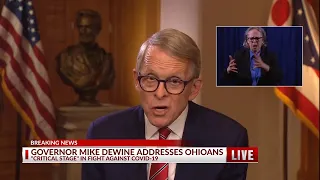Coronavirus in Ohio: Gov. Mike DeWine gives statewide address
