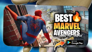 Top 5 Marvel Avengers Games For Android 2023 | MARVEL AVENGERS GAMES - ULTRA HD GRAPHICS!