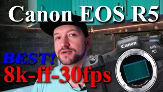 ТОП Canon EOS R5 снимает в 8к без кропа.