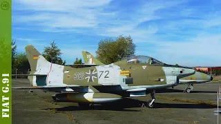 Fiat G.91 - aircraft - HD