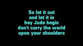 Hey Jude Karaoke The Beatles   You Sing The Hits 360p