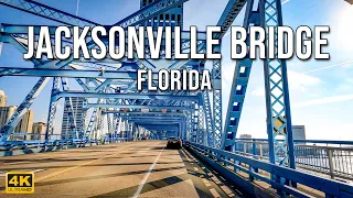 Jacksonville Florida Main Street Bridge [4K] | John T. Alsop Jr. Bridge | Jacksonville | Florida