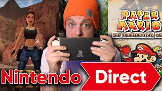 I Gotta Be Honest About THAT Nintendo Direct....