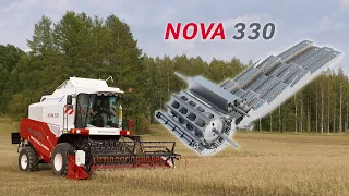 Rostselmash Nova 330 puintikoneiston toiminta