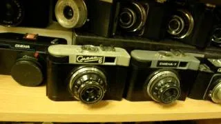 Коллекция советских фотоаппаратов