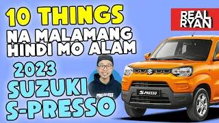 10 THINGS YOU PROBABLY DON'T KNOW ABOUT SUZUKI S-PRESSO 2023