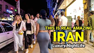 STREET STYLE of IRANIAN Girls and Boys 🇮🇷 Luxury Neighborhood In IRAN ایران