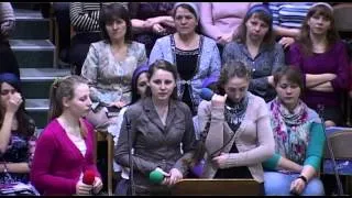 "Тусклым светом мерцают огни"  Мариуполь Церковь Вифания 23.03.2014г.