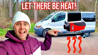 How To Install A Diesel Heater | Renault Trafic Camper Van Build UK