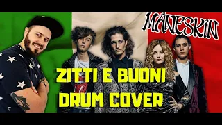 Måneskin - Zitti e buoni Drum cover Eurovision 2021