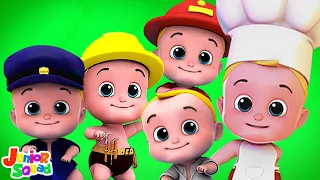 Five Little Babies, Nursery Rhyme and Learning Video for Kids