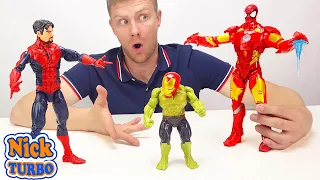 Айрон Мен - Распаковка Marvel Legends | НОВЫЕ игрушки супергероев и мультик