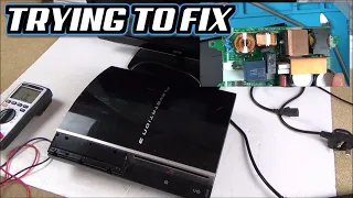 Trying to FIX: PS3 Fat - No Power & Blocked Disc