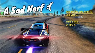 A Sad Nerf :( | Asphalt 8 Audi R8 e-Tron SE Multiplayer Test After Update 49