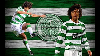 The beautiful kick of Shunsuke Nakamura when in Celtic FC