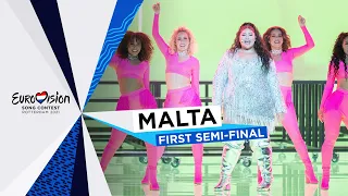 Destiny - Je Me Casse - LIVE - Malta 🇲🇹 - First Semi-Final - Eurovision 2021