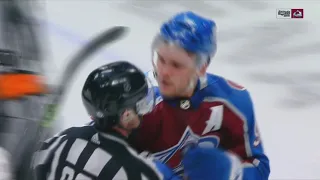 Mikko Rantanen Comes Out Of Penalty Box Furious At Games End, Scrum Ensues