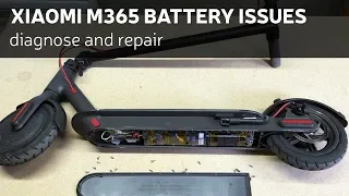 Xiaomi M365 Battery Issues - Diagnose And Repair