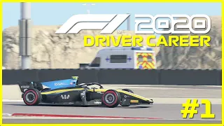 F1 2020 Driver Career Mode Part 1: The Luckiest F2 Debut Ever?