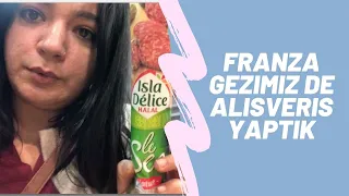 Fransa Gezimizde Alışveriş yaptık - Uzun Vlog