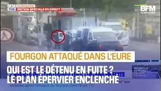 Fourgon attaqué dans l'Eure: qui est le détenu en fuite surnommé "La Mouche"?