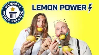 Lemon Battery Power! DIY Challenge - Science & Stuff