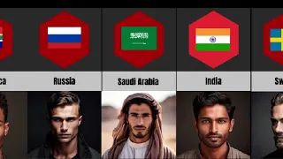 Men Shape  From Different Countries