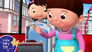 Baby On The Bus - Wheels On The Bus | LittleBabyBum - Nursery Rhymes for Babies! ABCs and 123s