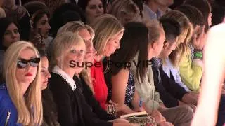 Audience members take in the show at Nanette Lepore - Spr...