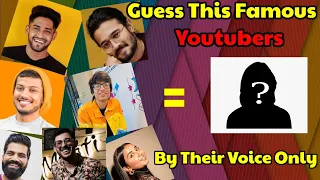 Guess The Youtuber By Their Voice Only Challenge 🔥