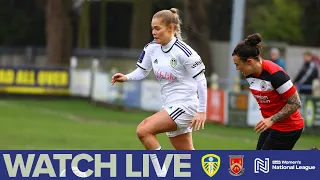 LIVE FOOTBALL: LEEDS UNITED WOMEN v STOURBRIDGE WOMEN | FA WOMEN'S NATIONAL LEAGUE PLATE FINAL