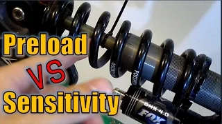 MTB rear suspension (Ep.3): Don't Preload your shock (too much)!