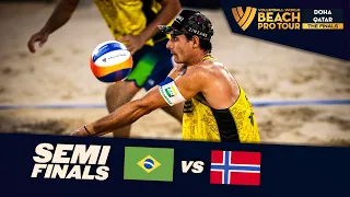 George/Andre vs. Mol, A./Sørum, C. - Semi Final Highlights | Doha Finals 2023 #BeachProTour