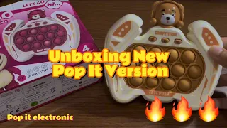 Unboxing New Pop it Electronic Ver | ASMR | satisfying