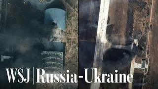 Satellite Images Show Russia-Ukraine Combat Aftermath | WSJ