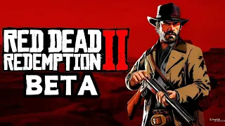 a INCRÍVEL BETA de RED DEAD REDEMPTION 2!