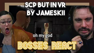 SCP but in VR by Jameskii | Blind Reacts