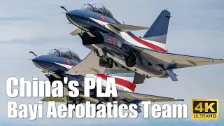 China's PLA Bayi Aerobatics Team in Changchun Airshow 2022